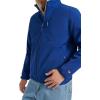 Champion mens Lightweight Active Soft Shell Jacket With Stand Collar(Blue)