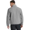 Champion mens Lightweight Active Soft Shell Jacket With Stand Collar(Heather Grey)