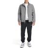Champion mens Lightweight Active Soft Shell Jacket With Stand Collar(Heather Grey)