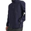 Champion mens Lightweight Active Soft Shell Jacket With Stand Collar(Peacoat)