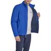 Champion mens Lightweight Active Soft Shell Jacket With Stand Collar(Surf the Web)