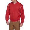 Champion mens Lightweight Varsity Bomber Jacket(Chili Pepper)