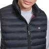 Champion mens Packable Puffer Vest With Stand Collar(Black)