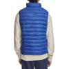 Champion mens Packable Puffer Vest With Stand Collar(Blue)