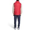 Champion mens Packable Puffer Vest With Stand Collar(Chili Pepper)