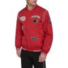Champion mens Patch Varsity Bomber Jacket(Chili Pepper)