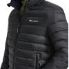 Champion mens Performance Lightweight Puffer Jacket With Hood(Black)