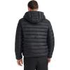 Champion mens Performance Lightweight Puffer Jacket With Hood(Black)
