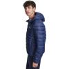 Champion mens Performance Lightweight Puffer Jacket With Hood(Peacoat)