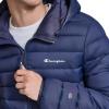 Champion mens Performance Lightweight Puffer Jacket With Hood(Peacoat)