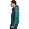 Champion mens Performance Lightweight Puffer Jacket With Hood(Rainforest)