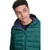 Champion mens Performance Lightweight Puffer Jacket With Hood(Rainforest)