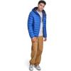 Champion mens Performance Lightweight Puffer Jacket With Hood(Surf the Web)