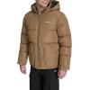 Champion mens Quilted Full-zip Hooded Puffer Jacket(Otter Patch Pocket)