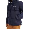 Champion mens Quilted Full-zip Hooded Puffer Jacket(Peacoat)