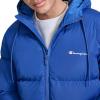 Champion mens Quilted Full-zip Hooded Puffer Jacket(Surf the Web)