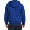 Champion mens Sherpa Lined Hoodie(Blue)