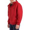 Champion mens Sherpa Lined Hoodie(Chili Pepper)
