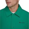 Champion mens Softshell Coaches Jacket(Green)