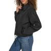 Champion womens Cropped Coached Jacket(Black)