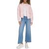Champion womens Cropped Coached Jacket(Light Pink)