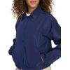 Champion womens Cropped Coached Jacket(Medieval Blue)