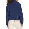Champion womens Cropped Coached Jacket(Medieval Blue)
