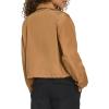 Champion womens Cropped Coached Jacket(Tobacco)