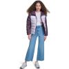 Champion womens Quilted Coat Packable Puffer Jacket With Hood(Plum Perfect Combo)