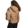 Champion womens Quilted Coat Packable Puffer Jacket With Hood(Tobacco)