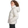 Champion womens Quilted Mid-weight Puffer Jacket With Hood(Marshmallow)