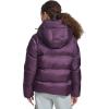 Champion womens Quilted Mid-weight Puffer Jacket With Hood(Plum Perfect)