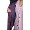 Champion womens Quilted Mid-weight Puffer Jacket With Hood(Plum Perfect)