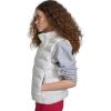 Champion womens Quilted Packable Puffer Vest(Marshmallow)