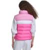 Champion womens Quilted Packable Puffer Vest(Pink Combo)