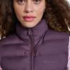 Champion womens Quilted Packable Puffer Vest(Plum Perfect)