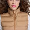 Champion womens Quilted Packable Puffer Vest(Tobacco)