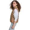 Champion womens Quilted Packable Puffer Vest(Tobacco)