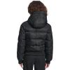 Champion womens Quilted Snorkel Puffer Jacket With Hood(Black)