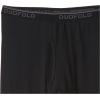 Duofold Men’s Mid Weight Wicking Thermal Pant(Black)