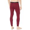 Duofold Men’s Mid Weight Wicking Thermal Pant(Bordeaux Red)