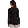 Duofold Women’s Mid Weight Wicking Thermal Shirt(Black)