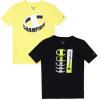 Champion Boys 2 Pack Short Sleeve Tee Shirt for Kids(Limelight)