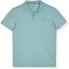 Champion Boys’ Athletic Short Sleeve Polo Shirt with Moisture Wicking Stretch Fabric(Mineral Blue)