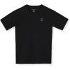 Champion Boys Boys Shirt Performance Short Sleeve Tech Athletic Tee Shirt(Black Logo)