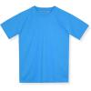 Champion Boys Boys Shirt Performance Short Sleeve Tech Athletic Tee Shirt(Malibu Blue)