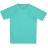 Champion Boys Boys Shirt Performance Short Sleeve Tech Athletic Tee Shirt(Oasis Green)