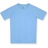 Champion Boys Boys Shirt Performance Short Sleeve Tech Athletic Tee Shirt(Placid Blue)