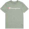Champion Boys Champion Boys Tee Shirt Short Sleeve Logo T-Shirt for Kids(Signature Pale Green)