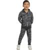 Champion Boys Jogger Set Fleece Hoodie and Sweatpants Tracksuit(Iron)